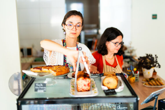 Service des pâtisseries